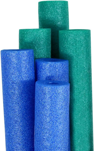 6-Pack Pool Noodles Jumbo, Blue and Teal - Picture 6 of 12