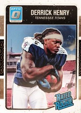 2016 Panini Donruss Optic Football Rated Rookies #165: Derrick Henry Base