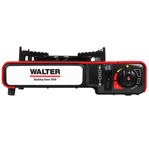 WALTER Campingkocher mit Piezozündung 2,2 kW, regelbar, Gaskocher, Tischgrill - Bild 3 von 10