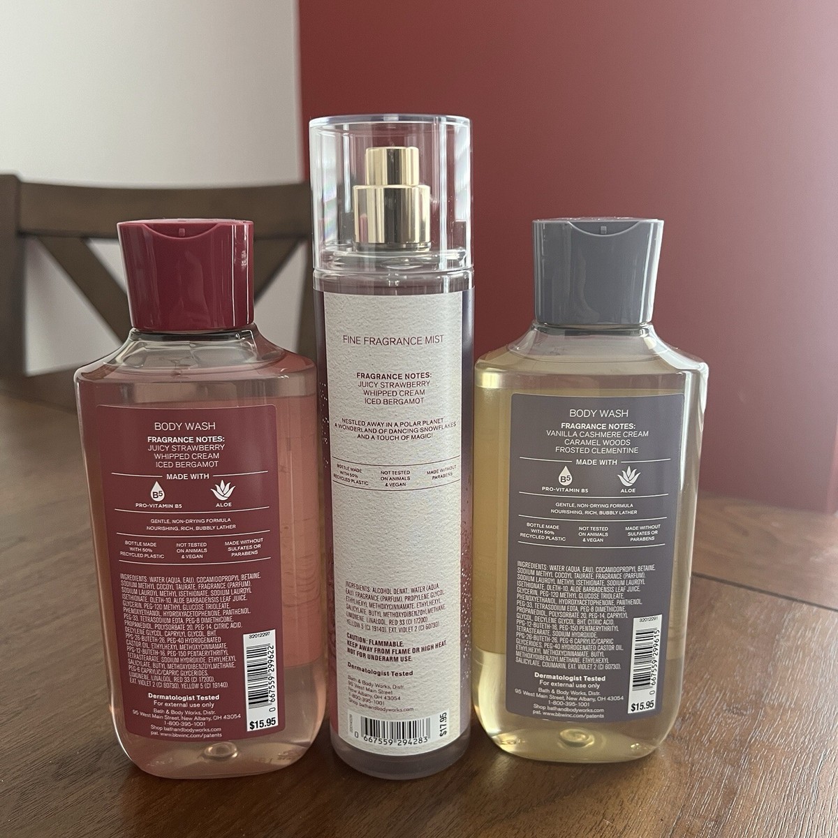 Bath Body Works 3 Piece Set | eBay