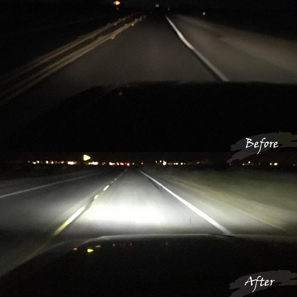 Faros LED de carrocería dura para camioneta Nissan 1995-1996 1997 haz sellado alto/bajo 7x6" Foto 3 de 4