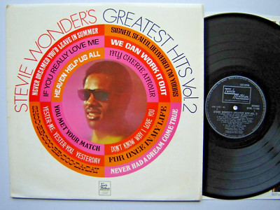 Vinyl LP Stevie Wonder - Greatest Hits Vol.2 (STML11196) A1 -B3 Press  Play Test