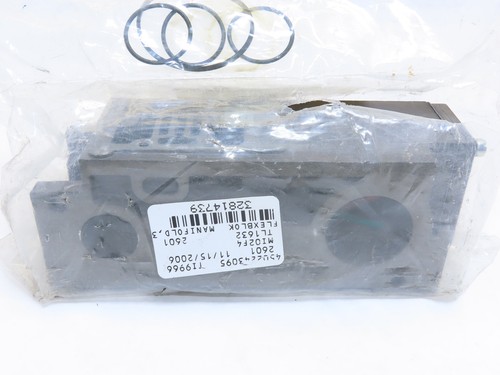NUMATICS 229-630 (3JAZ5) MANIFOLD BLOCK MARK 15 SERIES 3/8" NPTF THREADED NIB - Picture 6 of 11