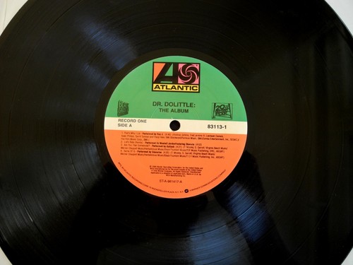 DR. DOLITTLE Soundtrack hip-hop '98 Atlantic double 2LP insert Montell Jordan ++ - Picture 4 of 4