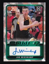 2021-22 Leaf Pro Set Power JOE WIESKAMP 🔥 Auto Green /50