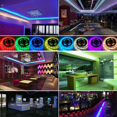 RGB LED Strip Lights IP65 Waterproof 5050 5M 10M 3M 300 LEDs 5V USB Bluetooth AU - Picture 5 of 17