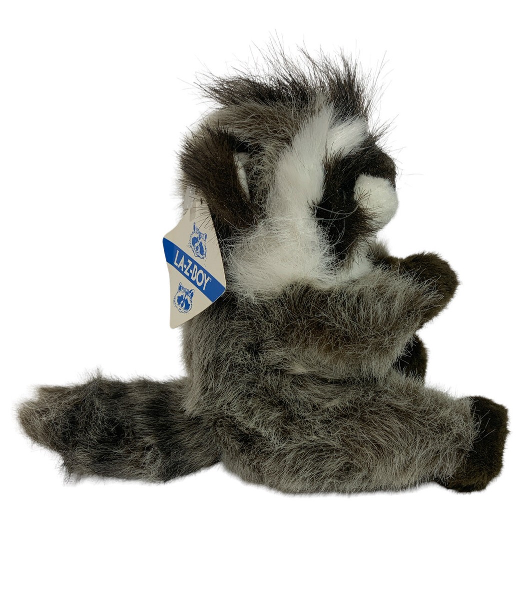 La-Z-Boy Plush Raccoon Lazy Boy 8” Promotional Stuffed