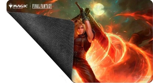 Magic the Gathering x Final Fantasy Ultra Pro Playmat Official MTG Cloud In Hand - Picture 2 of 3