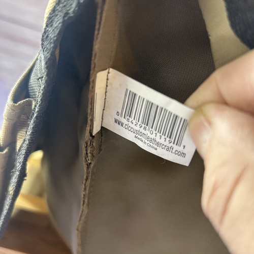 CLC 5 Gal Bucket Tool Organizer Polyester brown & Black multi pockets pre-owned - Picture 3 of 5