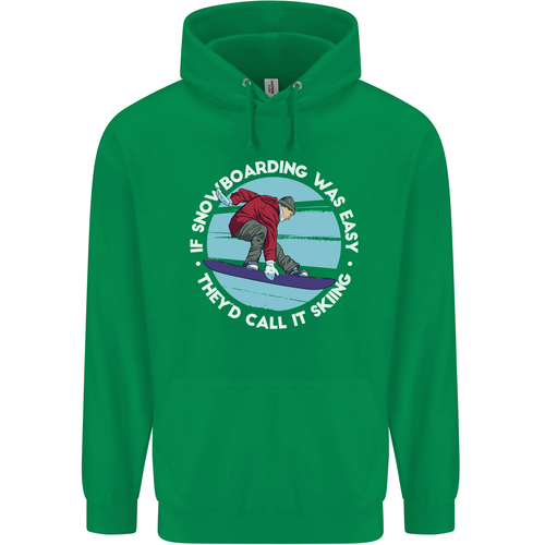 If Snowboarding Was Easy Call It Skiing Childrens Kids Hoodie - Picture 42 of 68