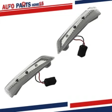 Left & Right Side Mirror LED Turn Signal Lights For Grand Caravan Town & Country