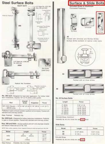 IVES #(09-11) - EINSTECKSCHLITZ - US26D SCHLAG NUR FÜR #40/84/85 OBERFLÄCHENSCHRAUBE, SATINIERT CHROM - Bild 3 von 3