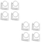 2 Count Nagelfreie Verstellbare Gardinenstangenhalter Gardienenstangenhalterung