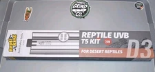 Upgraded T5 UVB Reptile Light, 10.0 UVB 24W German Made Fluorescent Lamp and ...