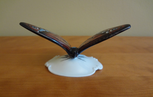 VTG Rosenthal Germany Porcelain Butterfly Browns Colors Figurine by Himmelstoss - Picture 3 of 7