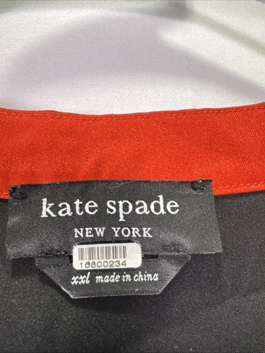 Kate Spade New York Sommer Lilien Twill Kleid Gr. XXL mit Stoffhaken - Bild 4 von 7