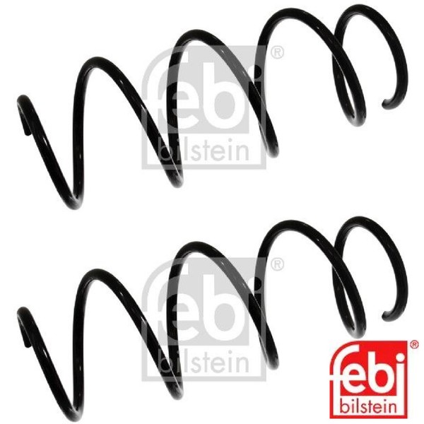 2X Fahrwerksfeder Febi Bilstein 46986 2 Federn Satz Federnsatz-image