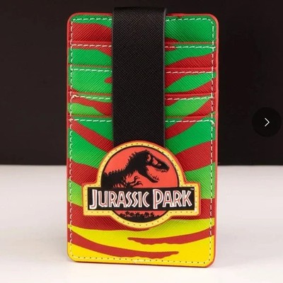 Loungefly Universal Jurassic Park 30th Anniversary Life Finds A Way Cardholder