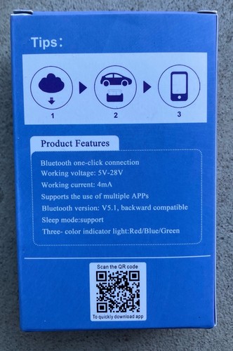 AMTIFO OBD2 Scanner Reader Bluetooth Wireless: Smart 1s Auto-Connect Clear Codes - Bild 3 von 10