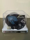 Travis Etienne Jr. Autographed Mini Helmet Jacksonville Jaguars Alt Eclipse COA