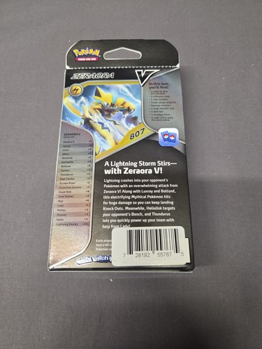 Pokémon Zeraora V Battle Starter Deck Ready-to-Play 60-Card Deck, Factory Sealed - Picture 5 of 5