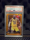 2025-26 Topps Chrome - LeBron James #127 True Orange Refractor /25 PSA 8