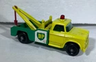 Vintage 1965 Lesney Matchbox #13 Green/Yellow Dodge Wreck Truck BP Tow  England