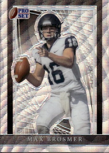 2024 Pro Set Metal Max Brosmer #99 Wave Silver New Hampshire Wildcats 21I