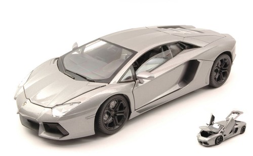 Lamborghini Aventador 2011 Blackish Grey 1:18 Model MOTORMAX - Picture 1 of 2