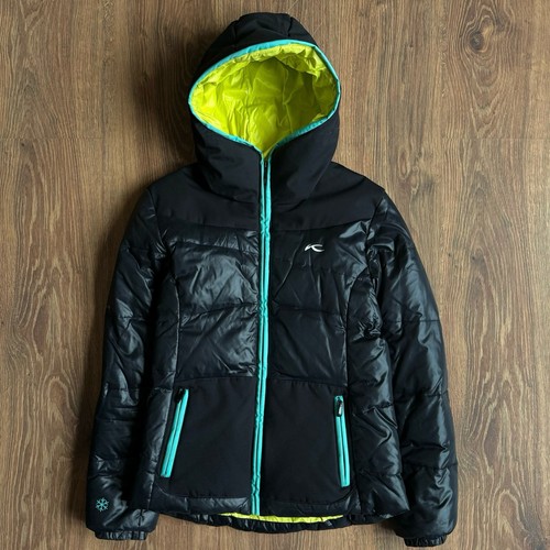 Kjus Girls Arctic Down Jacket Black Girls 152/Womens XS - Picture 1 of 8