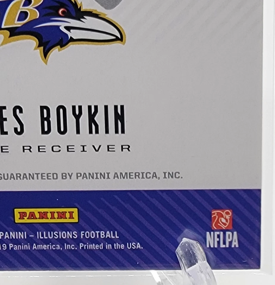 2019 Panini Illusions Miles Boykin #RS-MIB Rookie Signs /125 Auto RC - Image 4 of 4