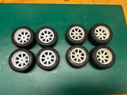 Protoform Vintage Trans-Am VTA wheels and tires 31mm 26mm - 2 SETS