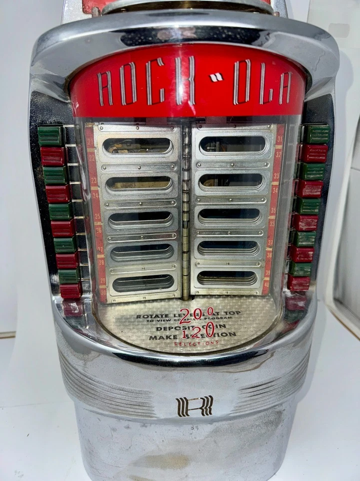 Rock-Ola Musikbox Fernwähler Modell 1555 oder 1557 Jukebox (P7607) - Bild 4 von 4