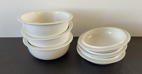 Franciscan Sea Sculpture Individual Casserole W Lid Sand Dollar Shell White 3 - Picture 9 of 9