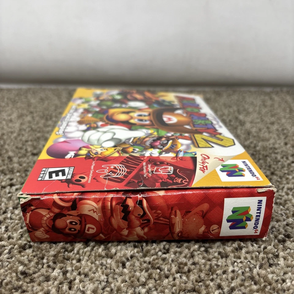 Mario Party 2 (Nintendo 64 N64) Complete CIB W Inserts - Tested - Authentic - Image 4 of 4