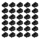 30 StüCk 4,2 Mm 6 + 2 Pin 8P 8PIN Stecker Strom Anschluss Kunststoff Schale9738