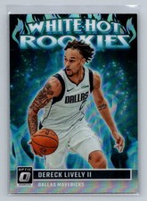 2023-24 Donruss Optic #8 Dereck Lively II White Hot Rookies Holo