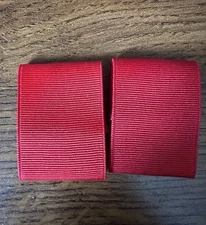 Boy Scouts Of America BSA Red Shoulder Epaulette Loops