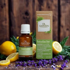 Headache Ease - Pure Essential Oil Blend - 25ml - Oil Garden