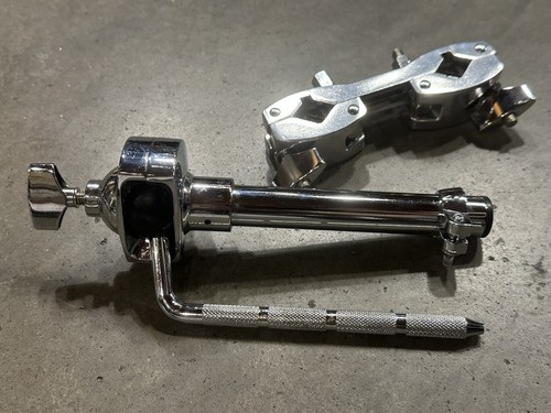 Ddrum ?? single tom drum mount 9.5mm post with CLAMP #CA7 - Picture 6 of 10