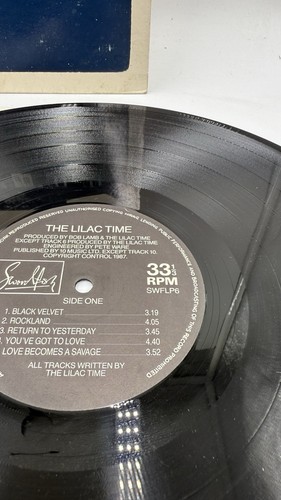 The Lilac Time ~ Original Swordfish Records U.K. Press Vinyl LP - Picture 16 of 23