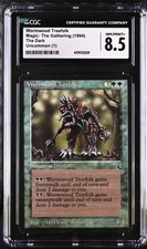 WORMWOOD TREEFOLK The Dark Rare Reserved List CGC 8.5 MTG [Nostalgium]