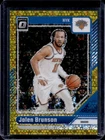 2024-25 Donruss Optic Jalen Brunson Fast Break Gold #2/10 Knicks
