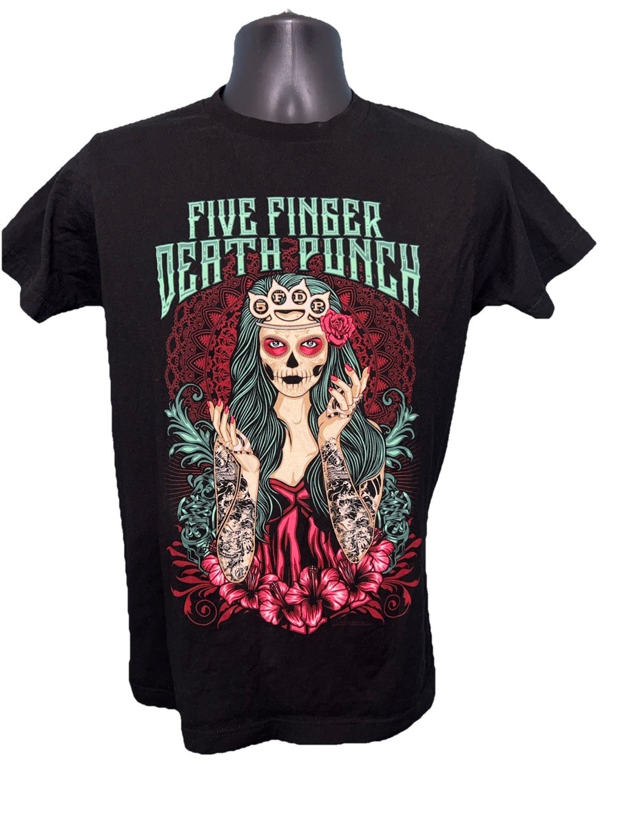 Five Finger Death Punch Band Day Of The Dead Sugar Skull