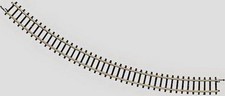 Marklin 8520 Z 7-11/16" R 195 mm. 45° Curved Track Section Sold by Piece (10)