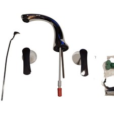 Moen WS84551 Darcy 8" Widespread 2-Handle High Arc Bathroom Faucet - Chrome