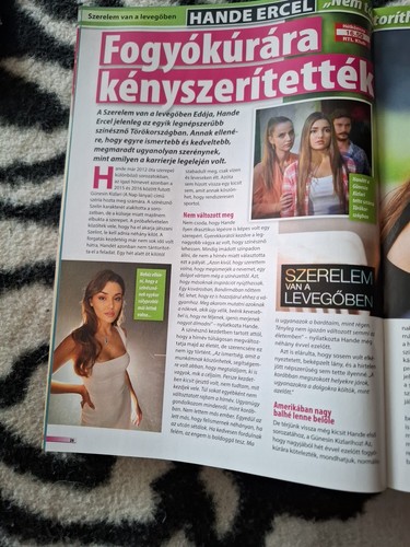 Furkan Andic,Kerem Bursin,Hande Ercel, Sandra Oh,Asli Enver,Hungarian magazine - Afbeelding 10 van 20