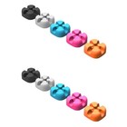  2 Pack Schreibtisch Kabel Organizer Silikonkabelhalter Datenkabelhalter