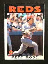 1986 TOPPS Pete Rose #1 