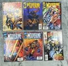 Vintage Wolverine Comic Lot Of 6 Issues Marvel 90s Deathstrike Wendigo X-Men